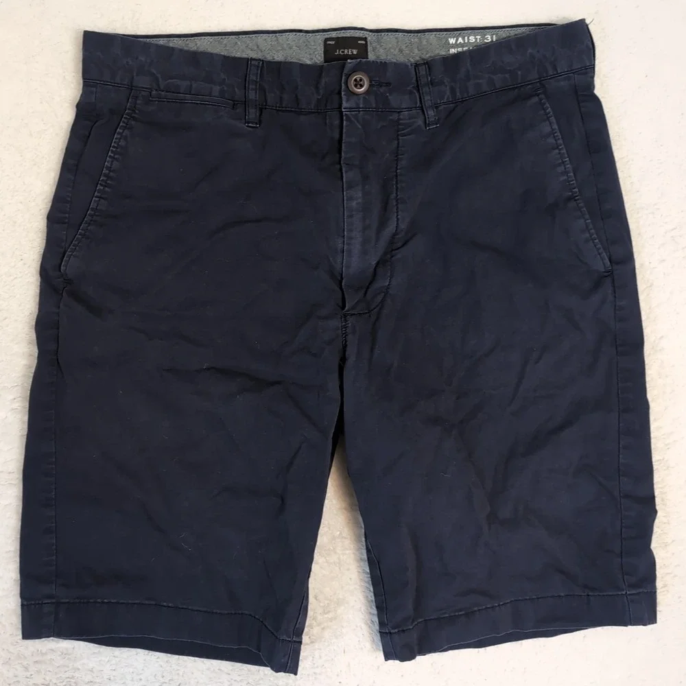 J Crew Stretch Performance Men's 31 Shorts 10.5